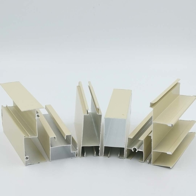 Soncap 6063 perfiles de aluminio de la ventana de desplazamiento pulveriza revestido