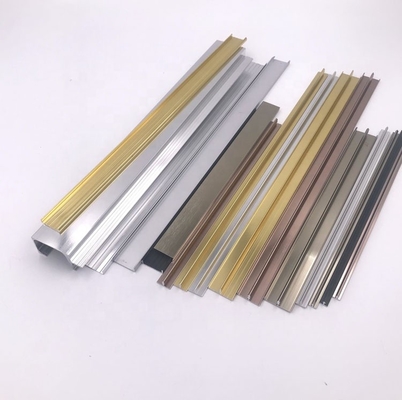 Perfiles de aluminio T y U del ajuste de la tolerancia 0.12m m y forma de G
