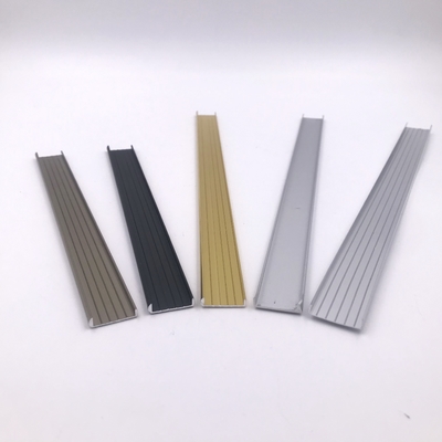 U forma los perfiles de aluminio del ajuste del borde para la decoración del piso del gabinete