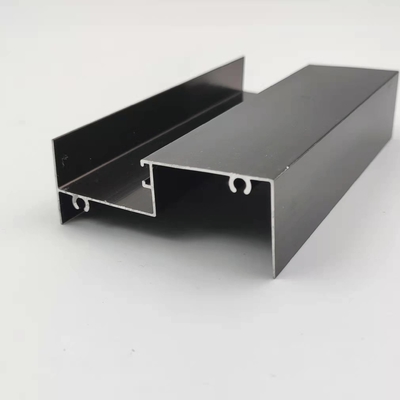 Perfil de aluminio de la ventana de desplazamiento de 6063 aleaciones