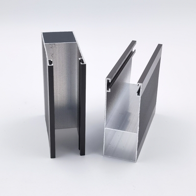 6063 perfiles de aluminio del rodillo de T5 55m m del gabinete ancho del obturador para residencial