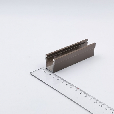 Perfiles de aluminio del obturador del rodillo del reemplazo del paladio para la pared de cortina