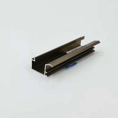 Los perfiles de la ventana del marco de la aleación de aluminio 6063 pulverizan protuberancias de aluminio revestidas