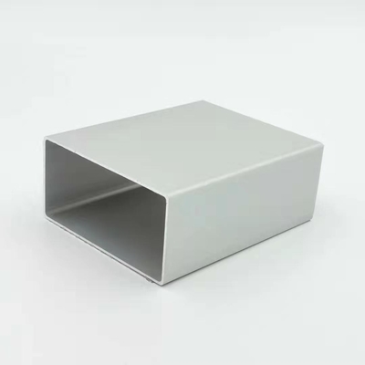 tubo Matt Anodized Aluminum Profile de plata del perfil 40X80 de las protuberancias de 0.9m m Alu