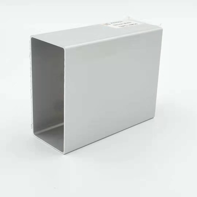 tubo Matt Anodized Aluminum Profile de plata del perfil 40X80 de las protuberancias de 0.9m m Alu