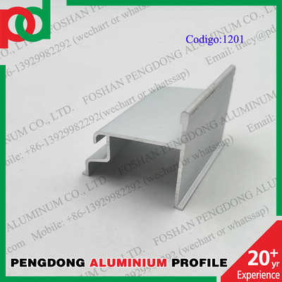 la puerta de aluminio anodizada 0.15m m perfila 6063 series del genio de T5