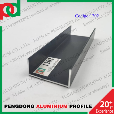 la puerta de aluminio anodizada 0.15m m perfila 6063 series del genio de T5