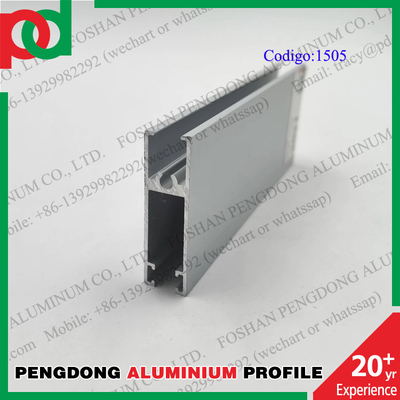 la puerta de aluminio anodizada 0.15m m perfila 6063 series del genio de T5