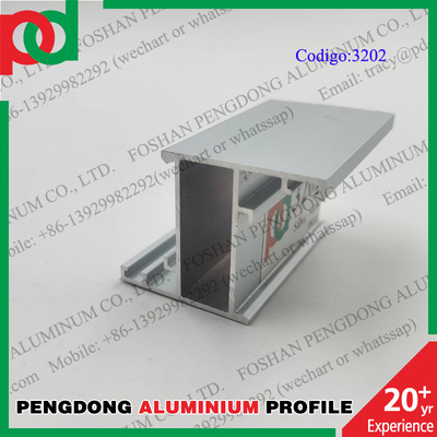 El OEM forma 6063 perfiles de la ventana de aluminio modificó longitud para requisitos particulares