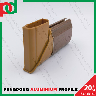 De alta calidad modificada para requisitos particulares pulverizan perfil de aluminio de pulido revestido del armario de cocina