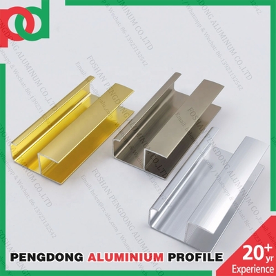 Líbia clásica Egipto Turquía Aluminio Cuarto de la cocina Extrusión marcos de aluminio sección del gabinete