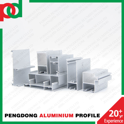 China Profiles de extrusión de aluminio para ventanas y puertas Sistema 8025