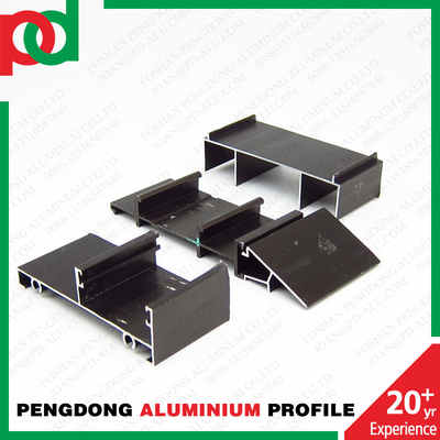 China Profiles de extrusión de aluminio para ventanas y puertas Sistema 8025