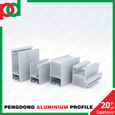 China Profiles de extrusión de aluminio para ventanas y puertas Sistema 8025