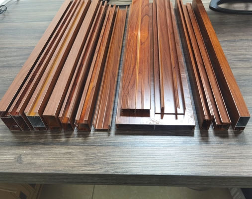 L20 y L25 perfiles de aluminio de colores populares para ventanas y puertas