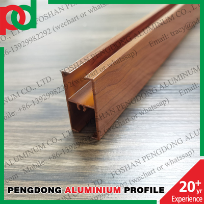 L20 y L25 perfiles de aluminio de colores populares para ventanas y puertas