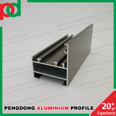 Profiles de extrusión de aluminio de 5,8 metros OEM para ventanas y puertas de aluminio etíope
