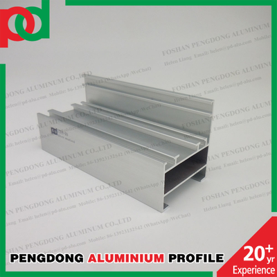Profiles de extrusión de aluminio de 5,8 metros OEM para ventanas y puertas de aluminio etíope