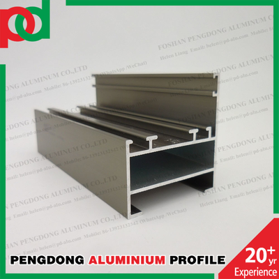 Profiles de extrusión de aluminio de 5,8 metros OEM para ventanas y puertas de aluminio etíope