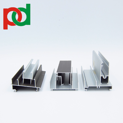 Perfiles de aluminio anodizado para la extrusión de ventanas y puertas