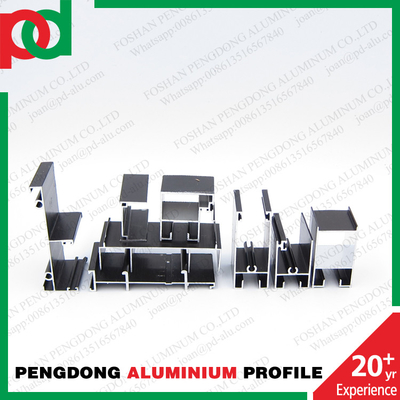 Perfiles de aluminio anodizado para la extrusión de ventanas y puertas