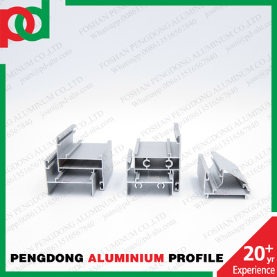 Perfiles de aluminio anodizado para la extrusión de ventanas y puertas