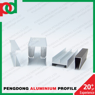 Perfiles de aluminio anodizado para la extrusión de ventanas y puertas