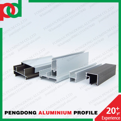 Profiles de aluminio para ventanas y puertas para América Central