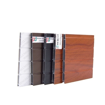 Perfil de aluminio de madera para puertas en Uruguay y México No hay moldes de dinero es de aleación