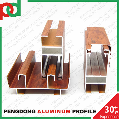 Profiles de aluminio de diseño europeo para ventanas y puertas Serie 80