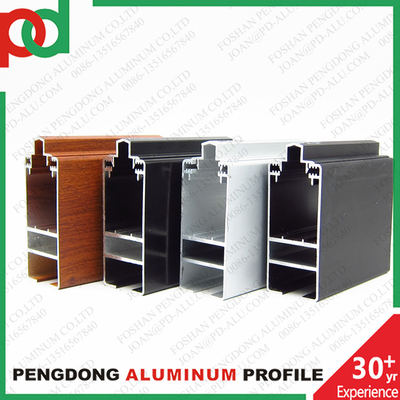 Profiles de aluminio de diseño europeo para ventanas y puertas Serie 80