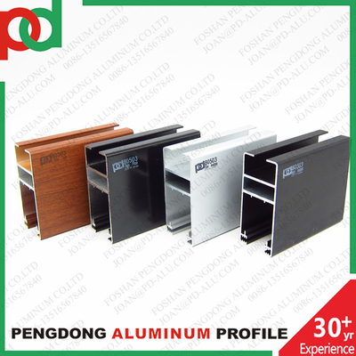 Profiles de aluminio de diseño europeo para ventanas y puertas Serie 80
