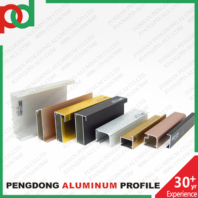 Perfiles de aluminio para el armario de muebles 2025 Nuevo diseño Mejor calidad