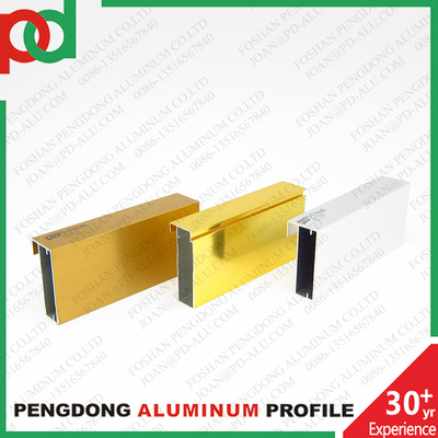 Perfiles de aluminio para el armario de muebles 2025 Nuevo diseño Mejor calidad