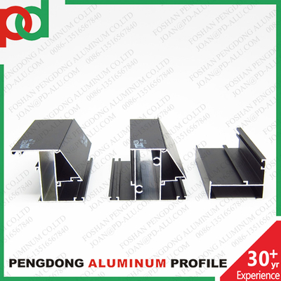 Perfiles de aluminio recubiertos en polvo para ventanas y puertas de la serie 42 hechos en Foshan a Perú Bolivia Chile grado de la serie 6000
