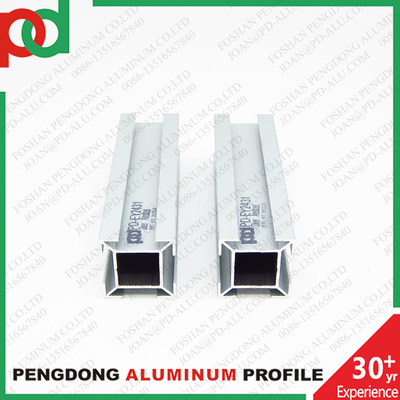 6M de longitud Plata Mate Negro Color de madera Perfiles de manivela de aluminio con acabado anodizado de bronce y diferentes tamaños