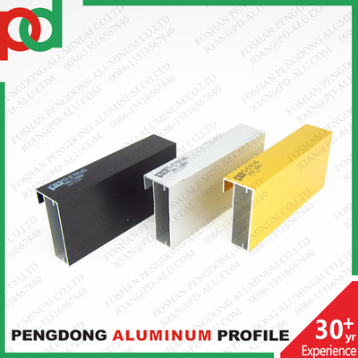 Fabricación de perfiles de aluminio con tecnología de extrusión personalizable para puertas de vidrio, armarios de cocina, armarios empotrados y MDF melamínico