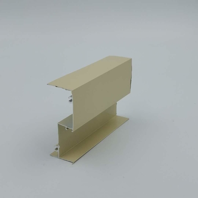 Soncap 6063 perfiles de aluminio de la ventana de desplazamiento pulveriza revestido