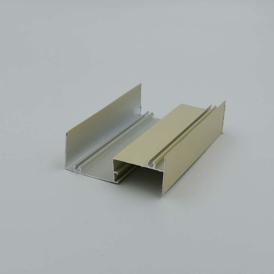 Soncap 6063 perfiles de aluminio de la ventana de desplazamiento pulveriza revestido
