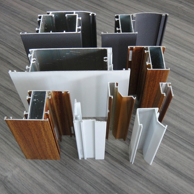 Congo Togo Casement Window Profiles Powder cubrió las protuberancias de aluminio