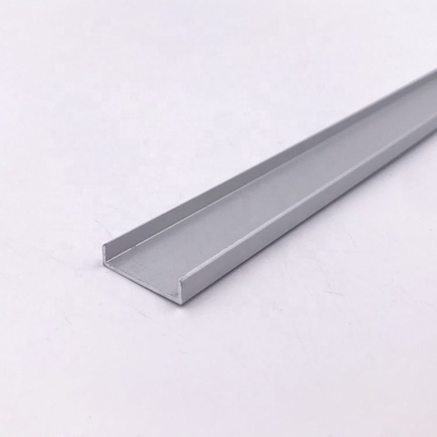 18m m U forman la teja de afilamiento decorativa de los perfiles de aluminio del ajuste
