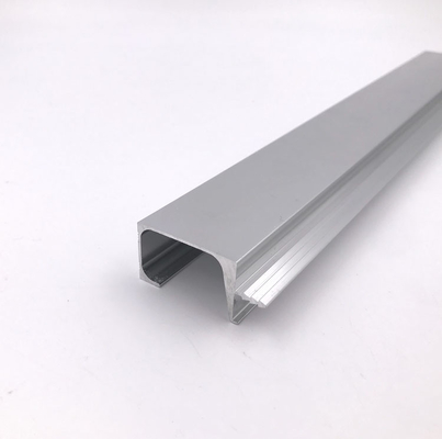 G forma el ribete decorativo de pulido de plata de los perfiles de aluminio del ajuste