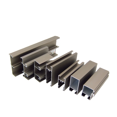 6000 series T8 anodizaron perfiles de la ventana de aluminio pulverizan revestido