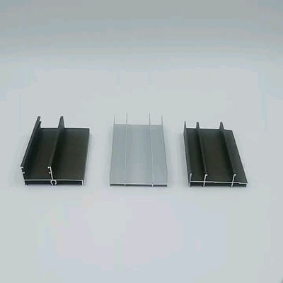 Perfil de aluminio de la ventana de desplazamiento del OEM 6060 para Colombia Sistema 744
