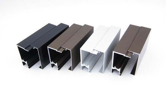 Perfiles de aluminio para la caja de cristal a Bolivia Linea 73