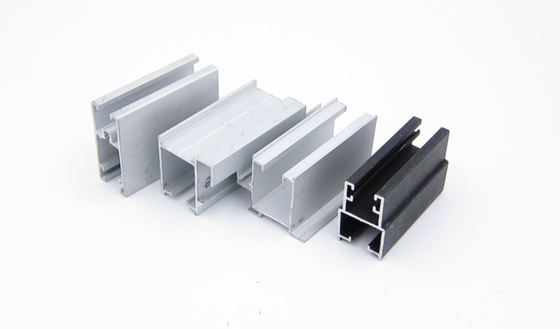 Protuberancia de aluminio del perfil del OEM 6063 Alu para la ventana de desplazamiento de Ecuador