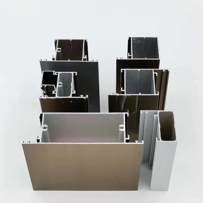 Congo Togo Casement Window Profiles Powder cubrió las protuberancias de aluminio