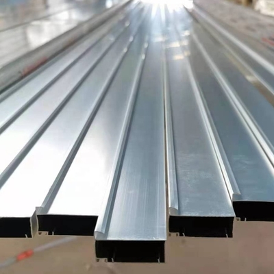Polaco brillante de plata del perfil de aluminio insonoro de la cocina T5 6063