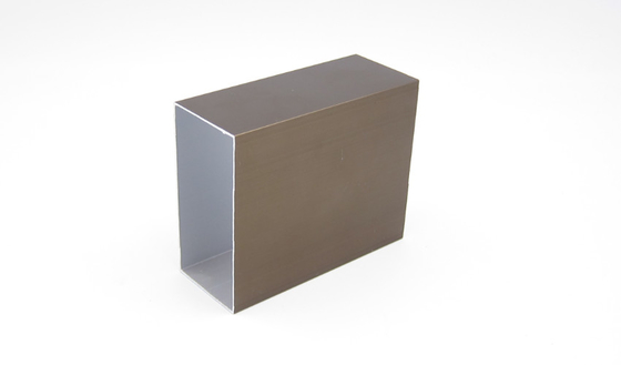 El cuadrado de aluminio del perfil de la protuberancia del final 40x40 del molino instala tubos la corrosión anti