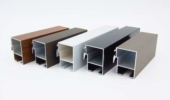 Protuberancia de aluminio rectangular de Lockstyle que anodiza para la ventana de desplazamiento 2507